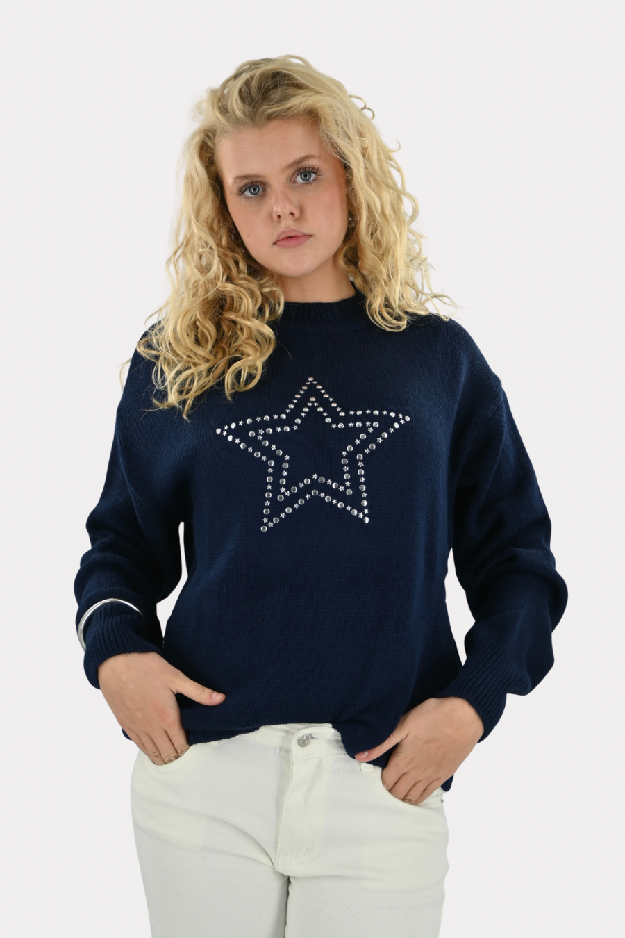 Hamptons Strick - bordeaux