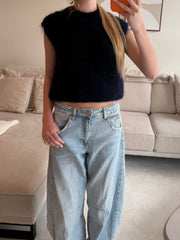 Line up barrel jeans - blauw