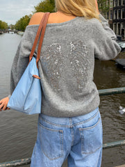 Wings knit - grey