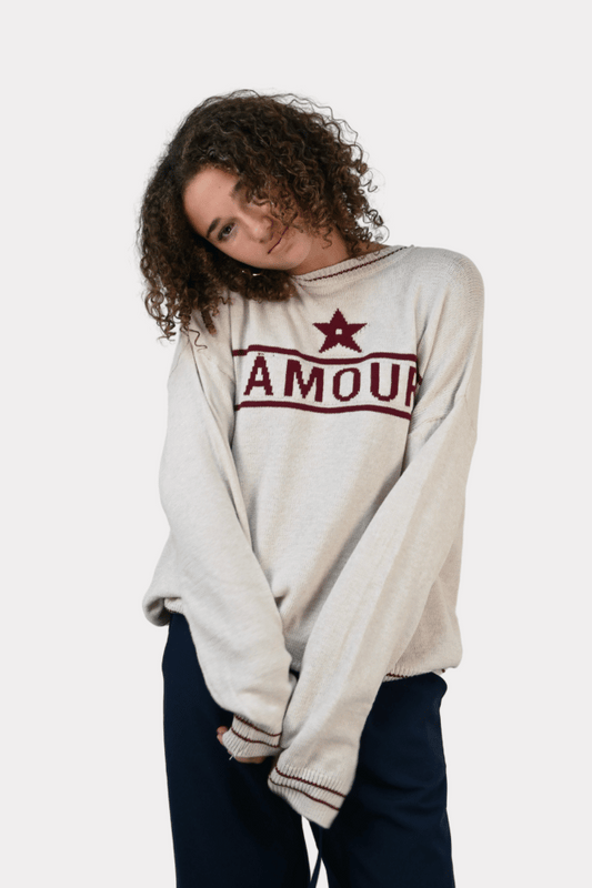 Amour-knit-beige/rood-fashiontiger-2