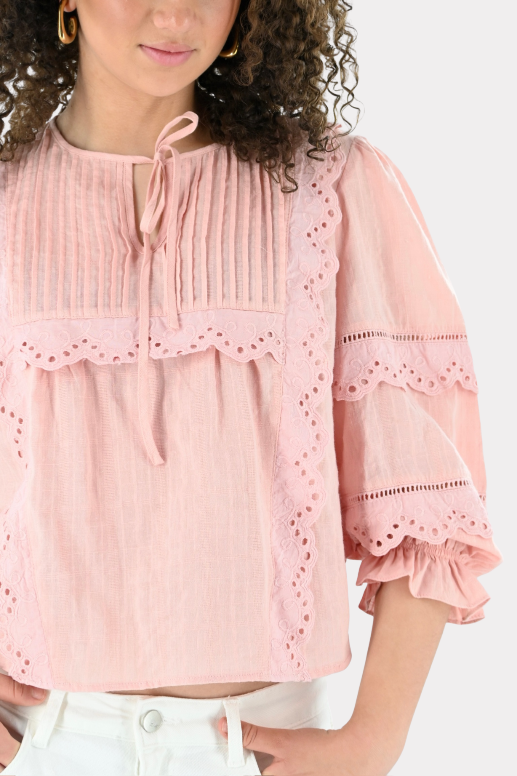 Anne blouse - roze - Fashiontiger 7
