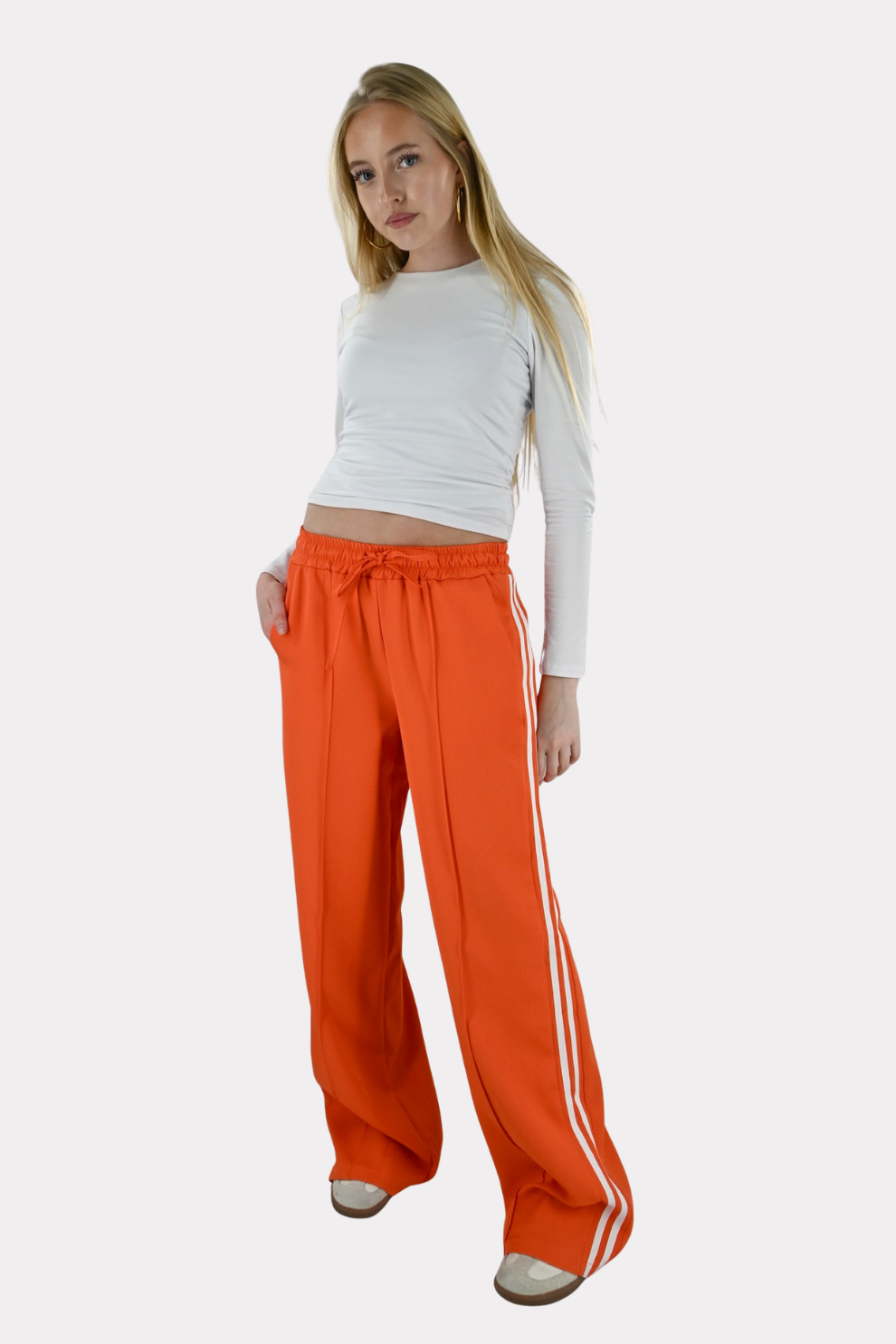 Ariane track pants - oranje - Fashiontiger 1