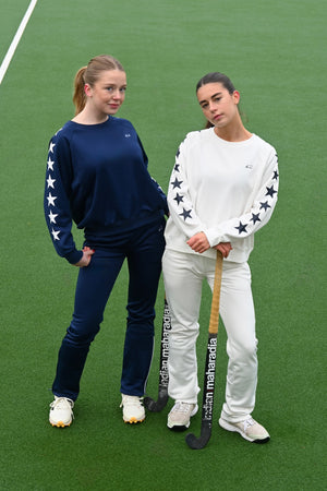 Trainings tiger sweater - wit