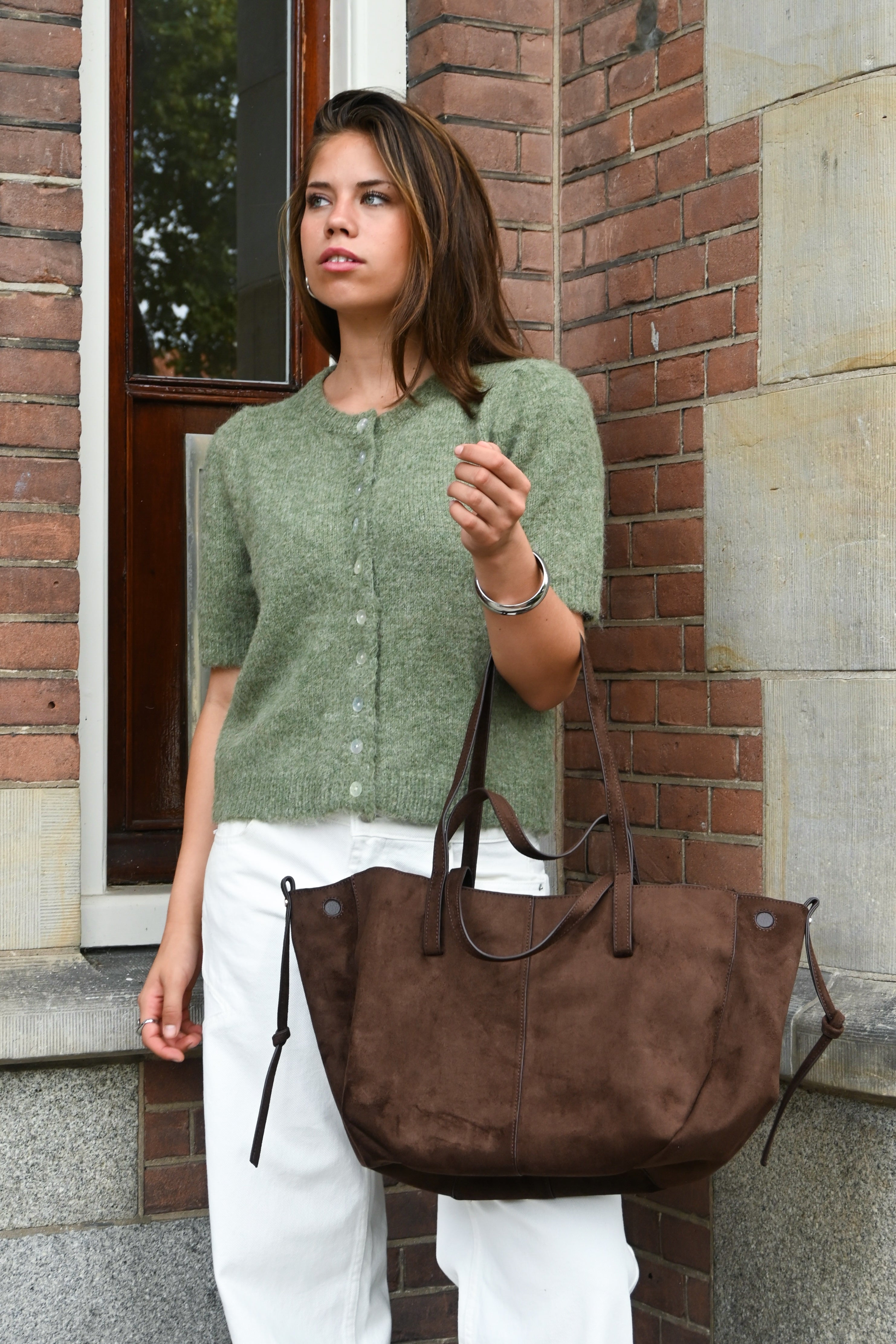 Sac Signature - brun foncé