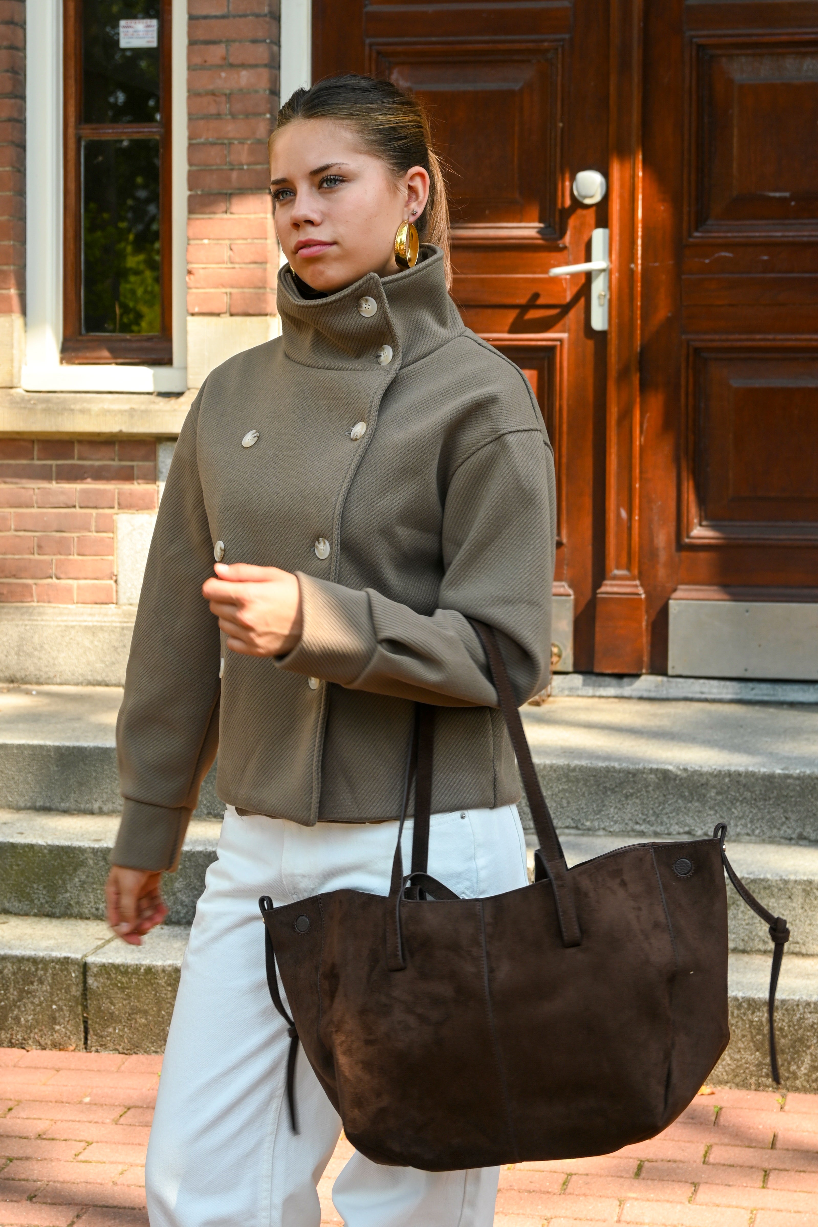 Sac Signature - brun foncé