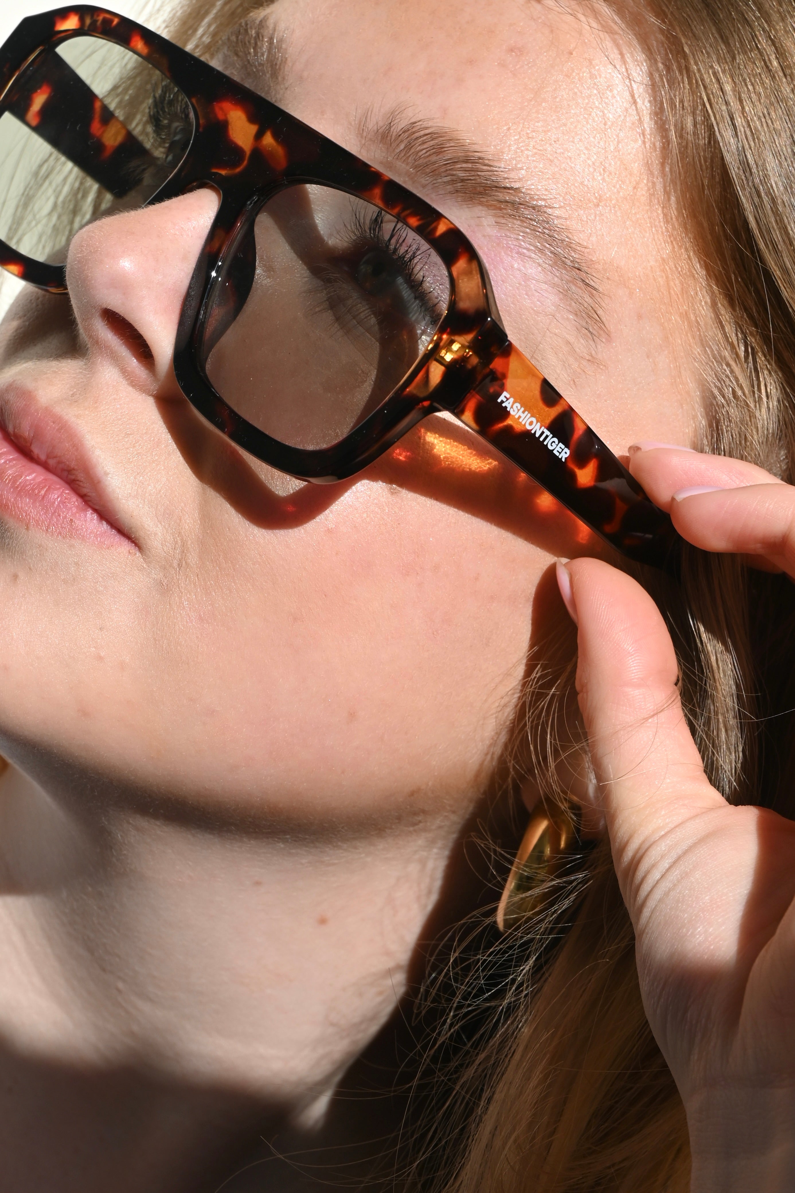 Lunettes de soleil Bold - marron - Fashiontiger 4