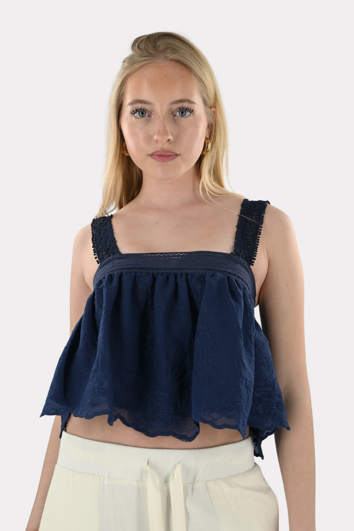 Breeze-Top - Marineblau - Fashiontiger 5
