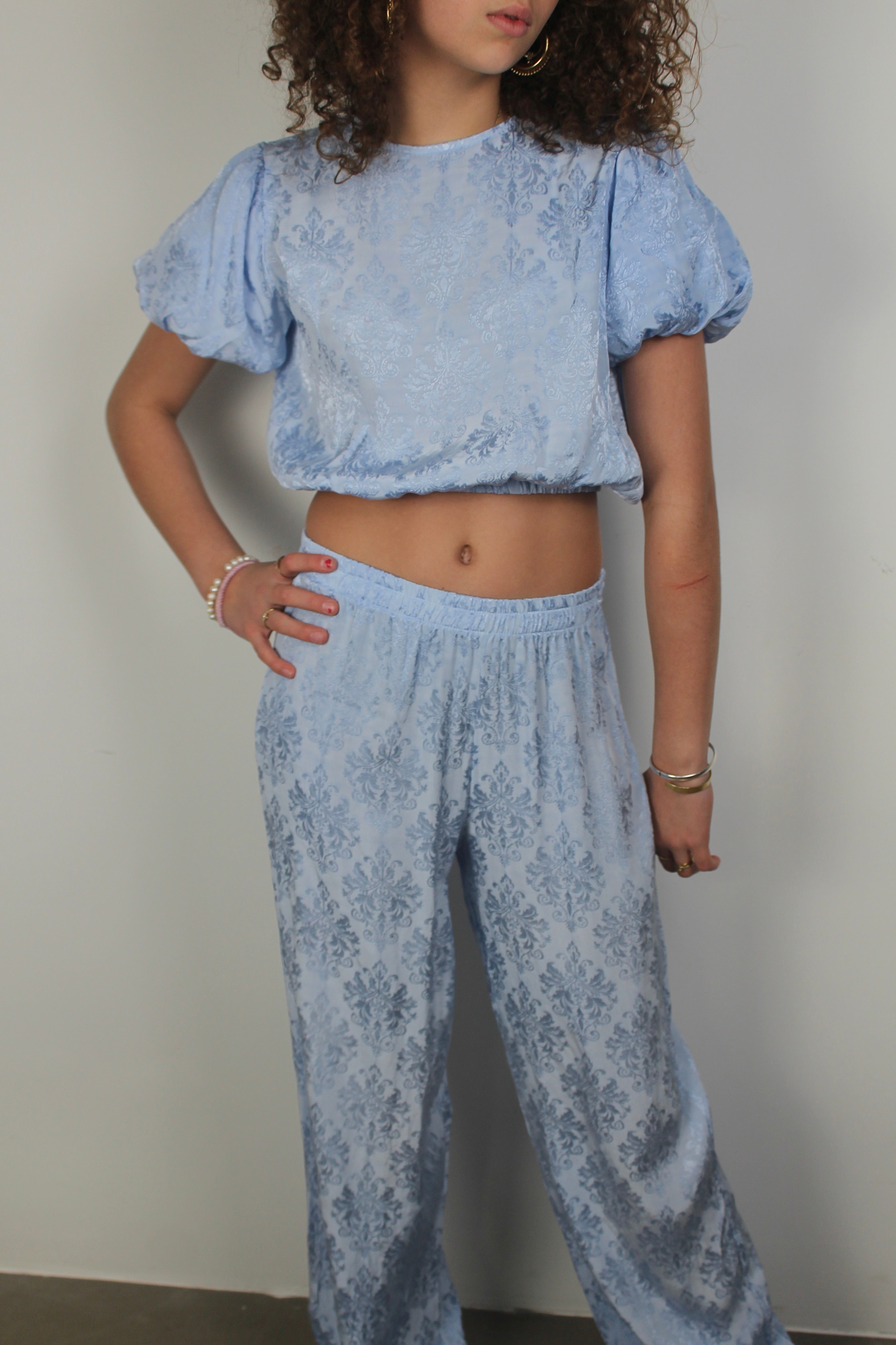 Marbella pants - sky blue