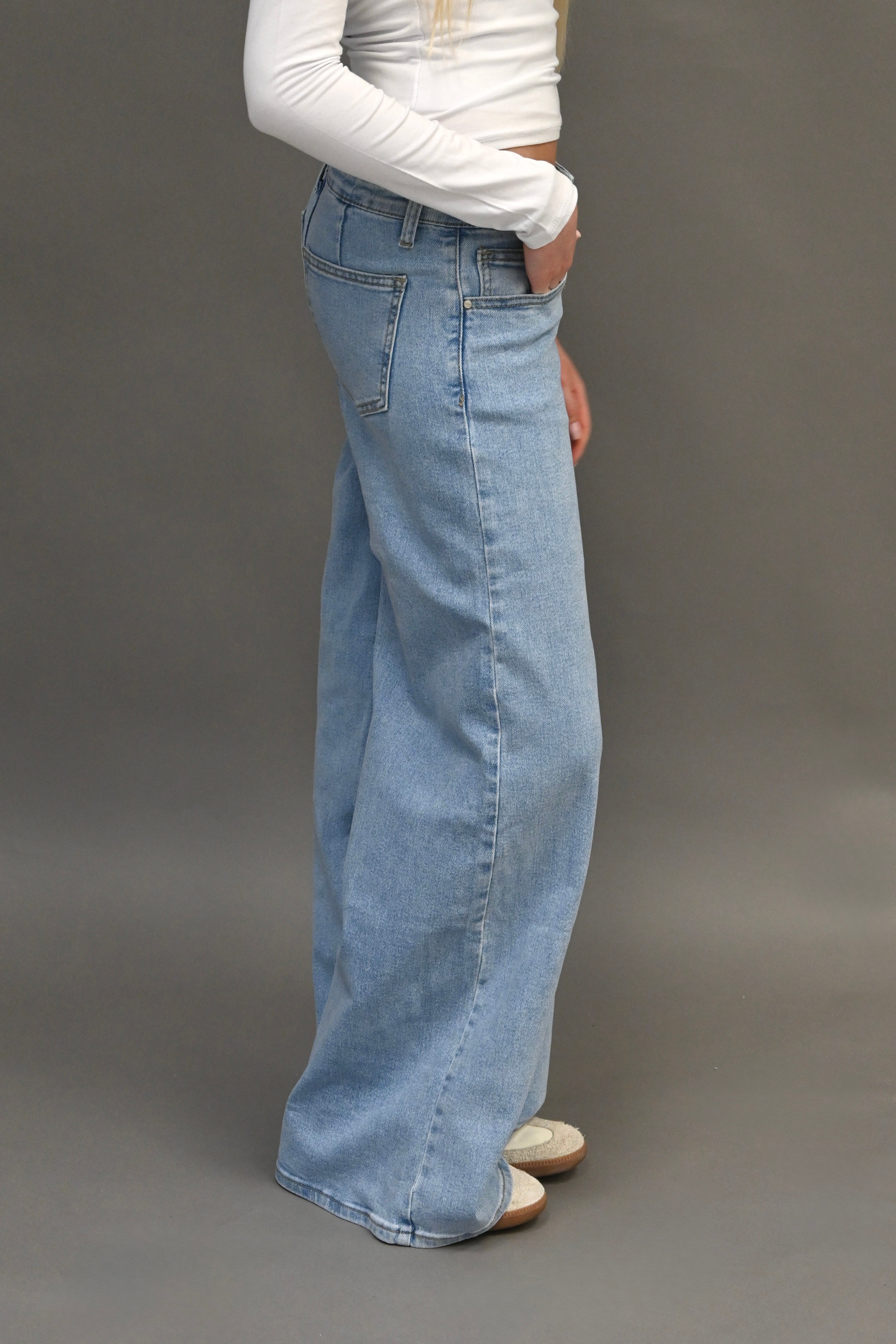 Everyday Low Waist Jeans - blau