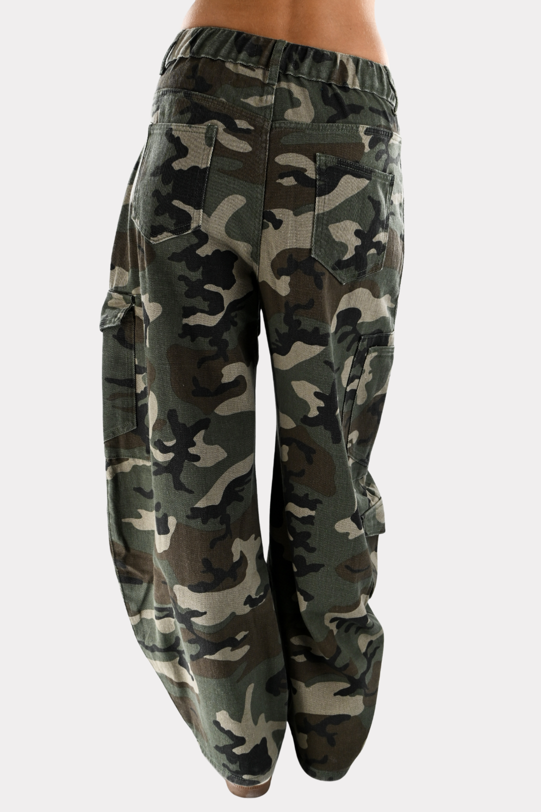 Camo-Jeans - grün 10