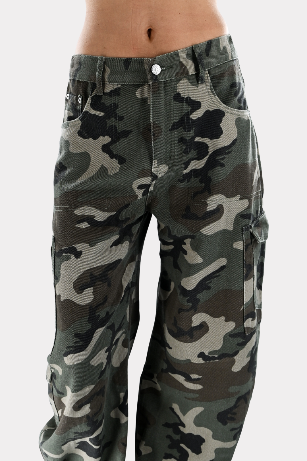 Camo jeans - groen 6