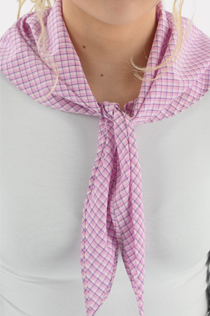 Check me scarf - rose - Fashiontiger 2