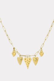 Cherished_hearts_necklace_gold fashiontiger