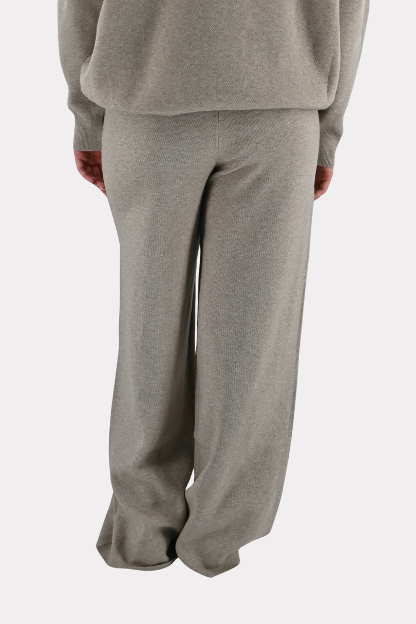 Comfy flow pants - taupe - Fashiontiger 3