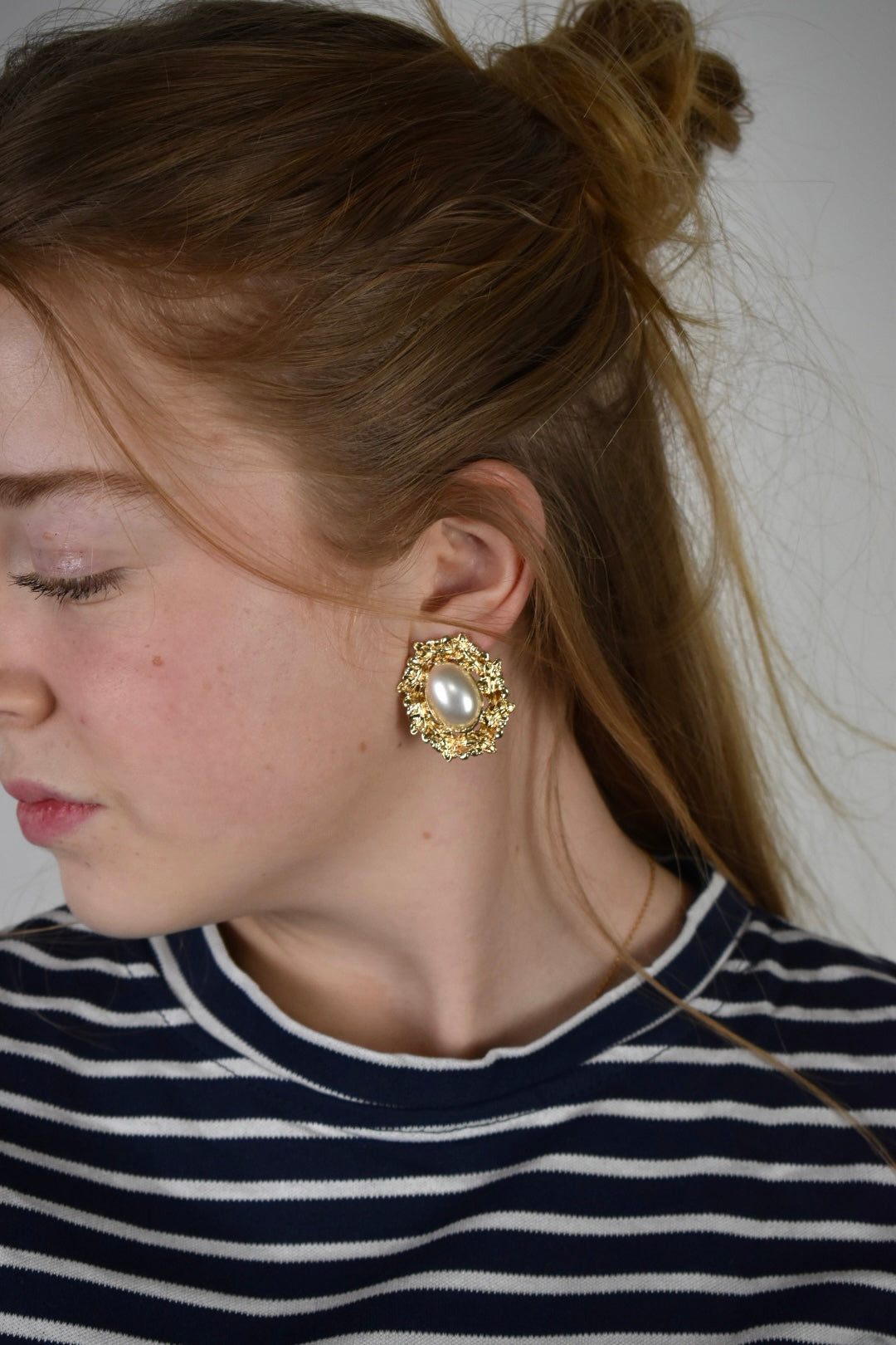 Vintage earrings - goud