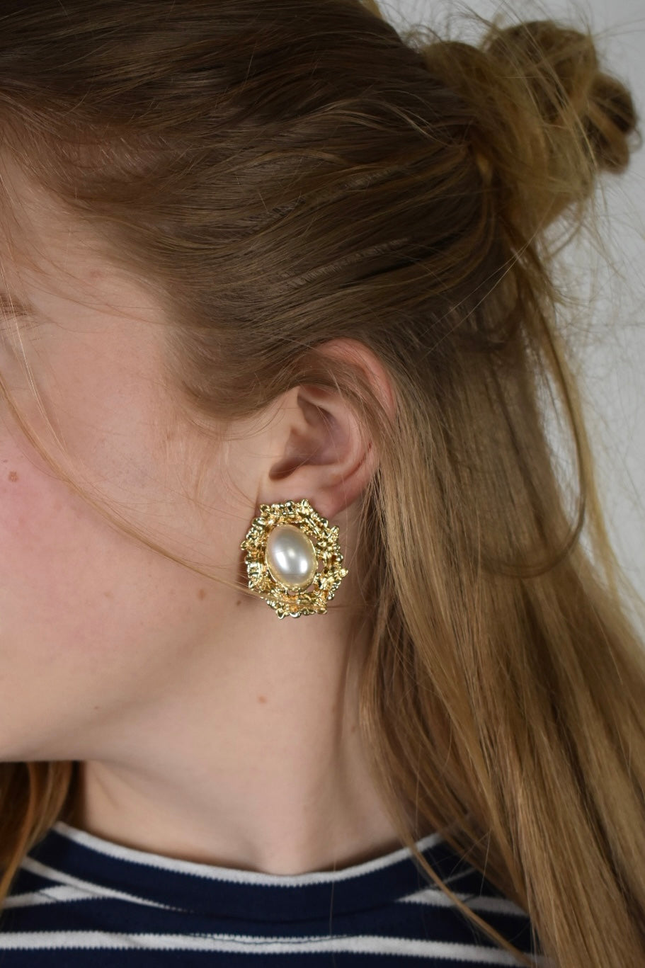 Vintage earrings - goud