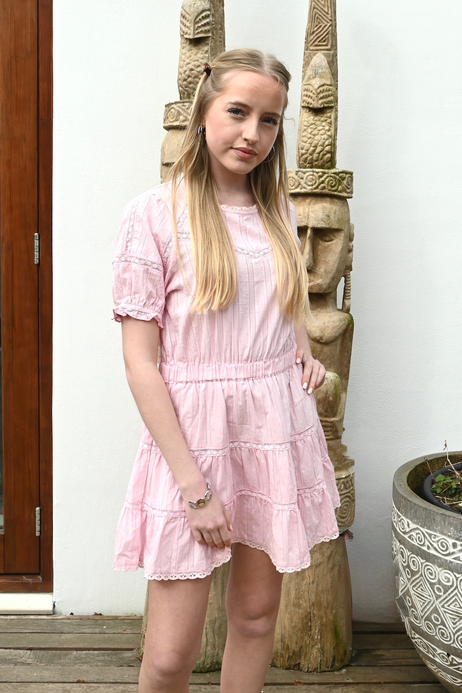 Sunset dress - light pink