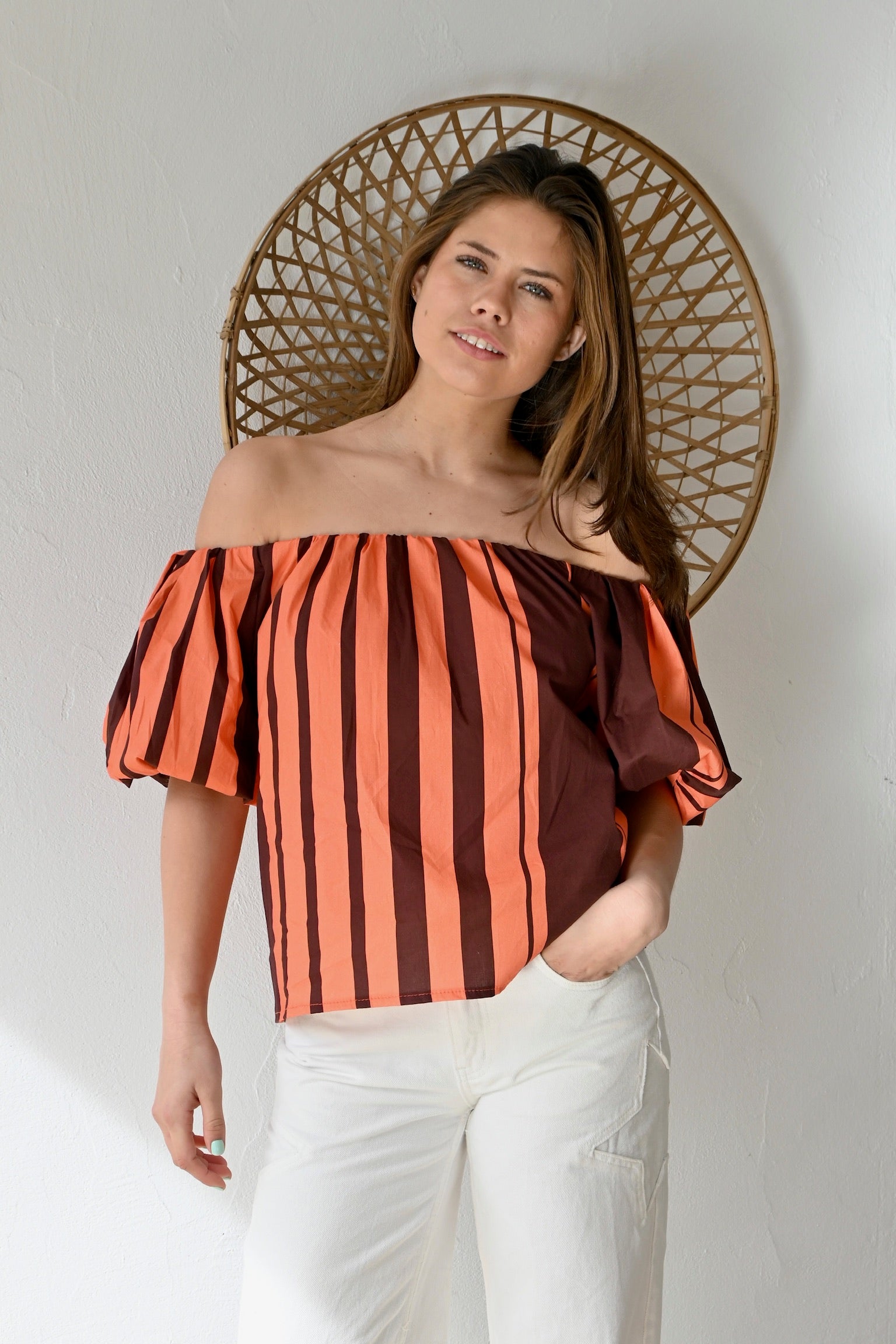 Febe Bluse - blassgelb