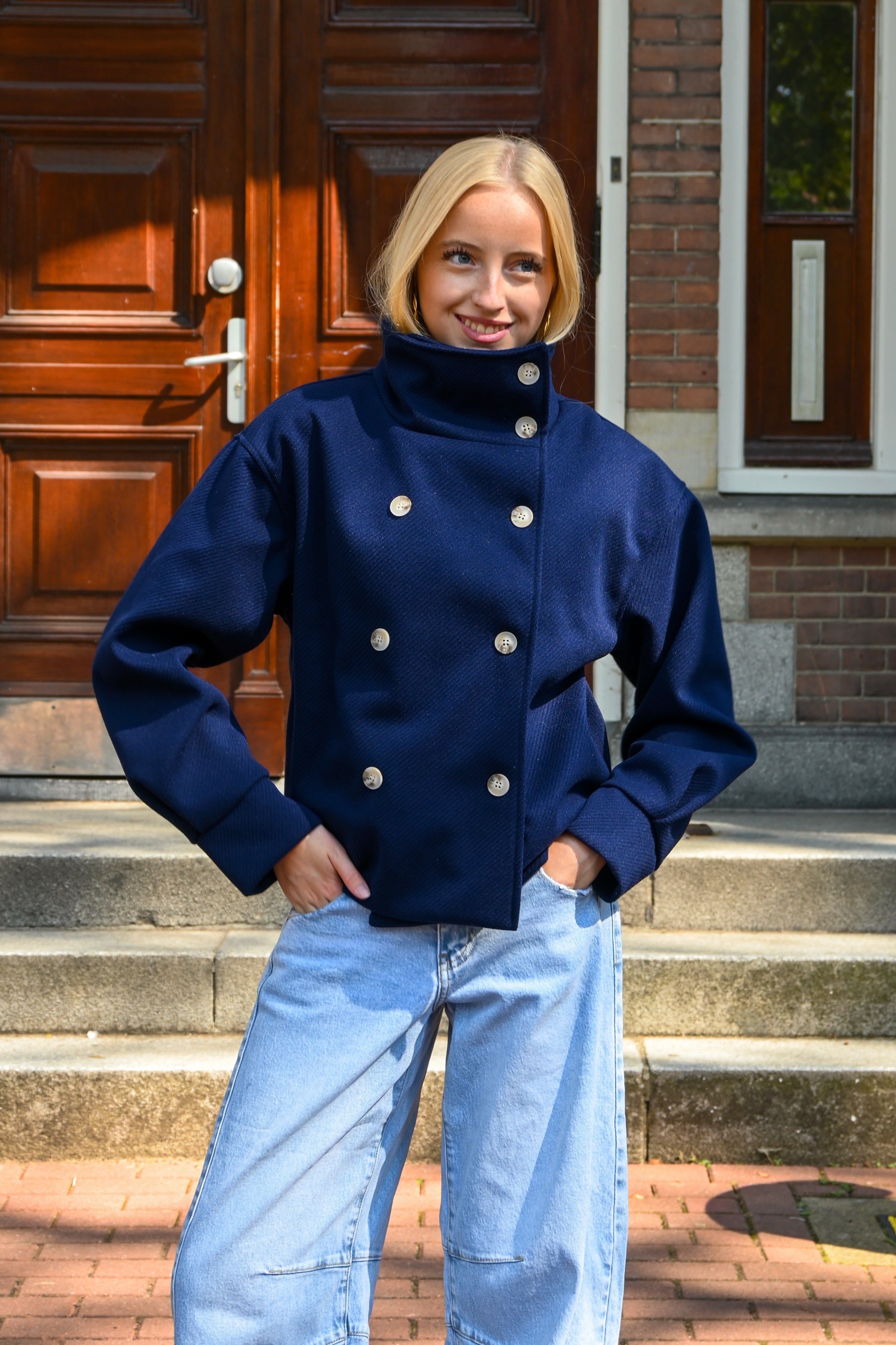 Olivia jacket - navy