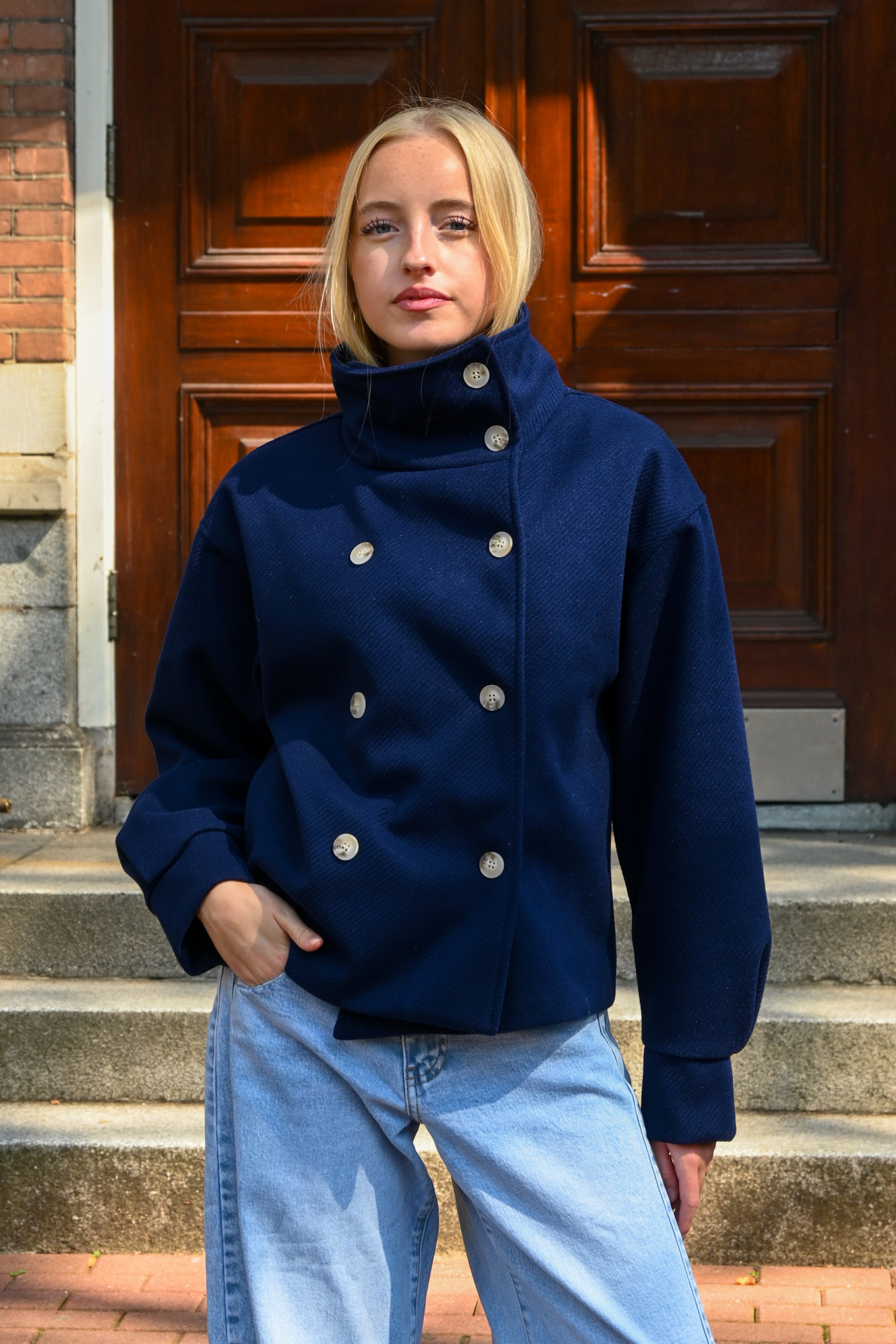 Olivia jacket - navy