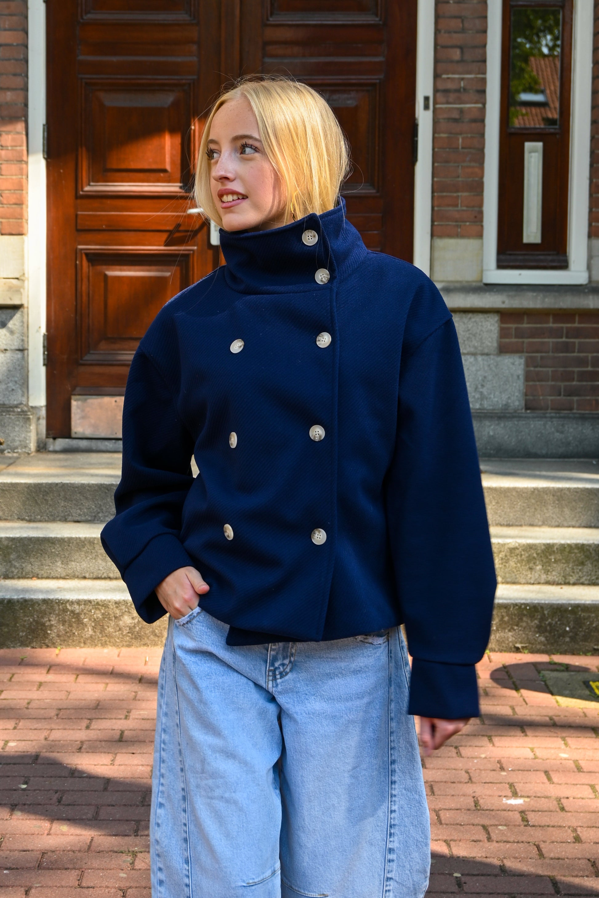 Olivia jacket - navy