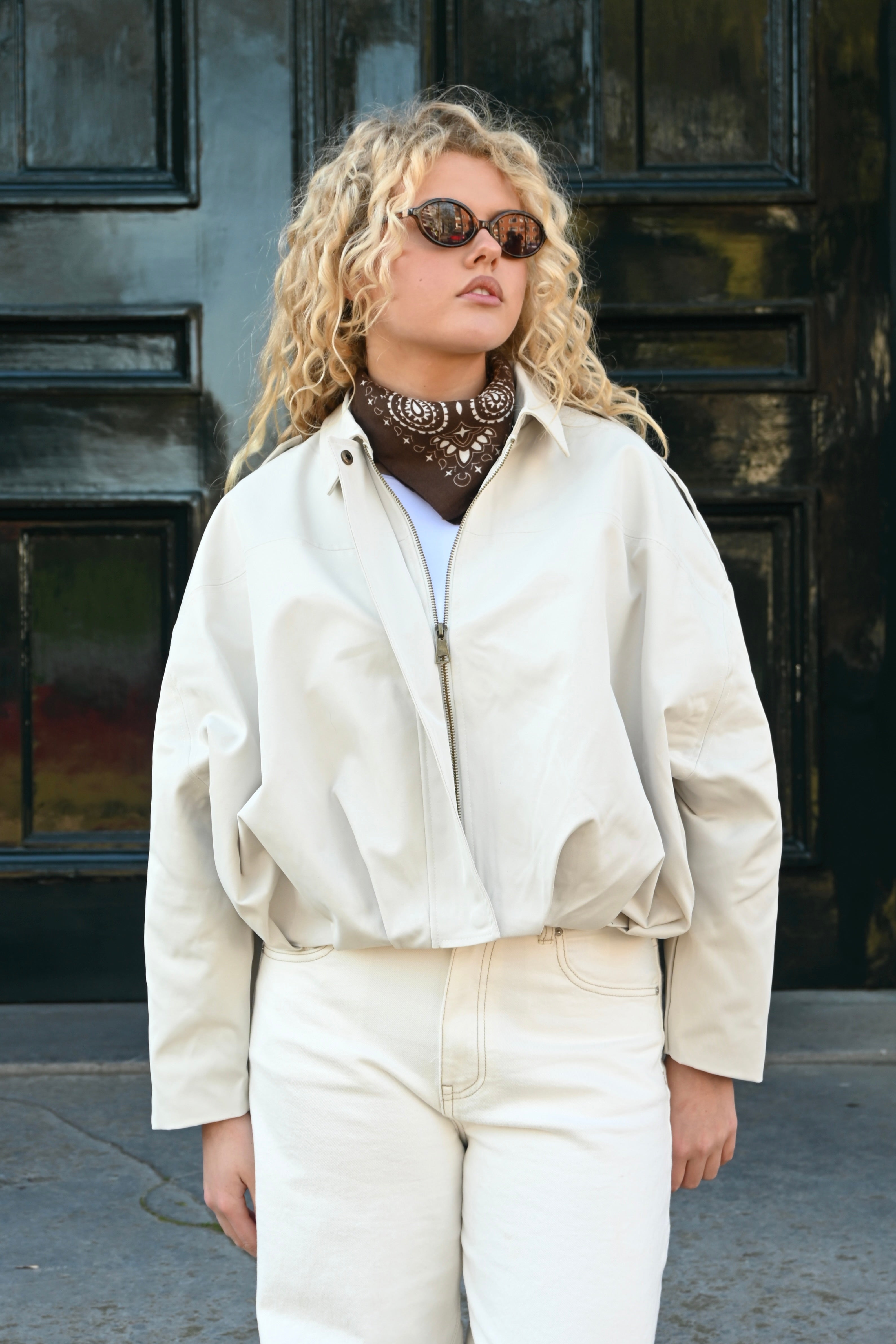 Saar jacket trenchcoat - beige