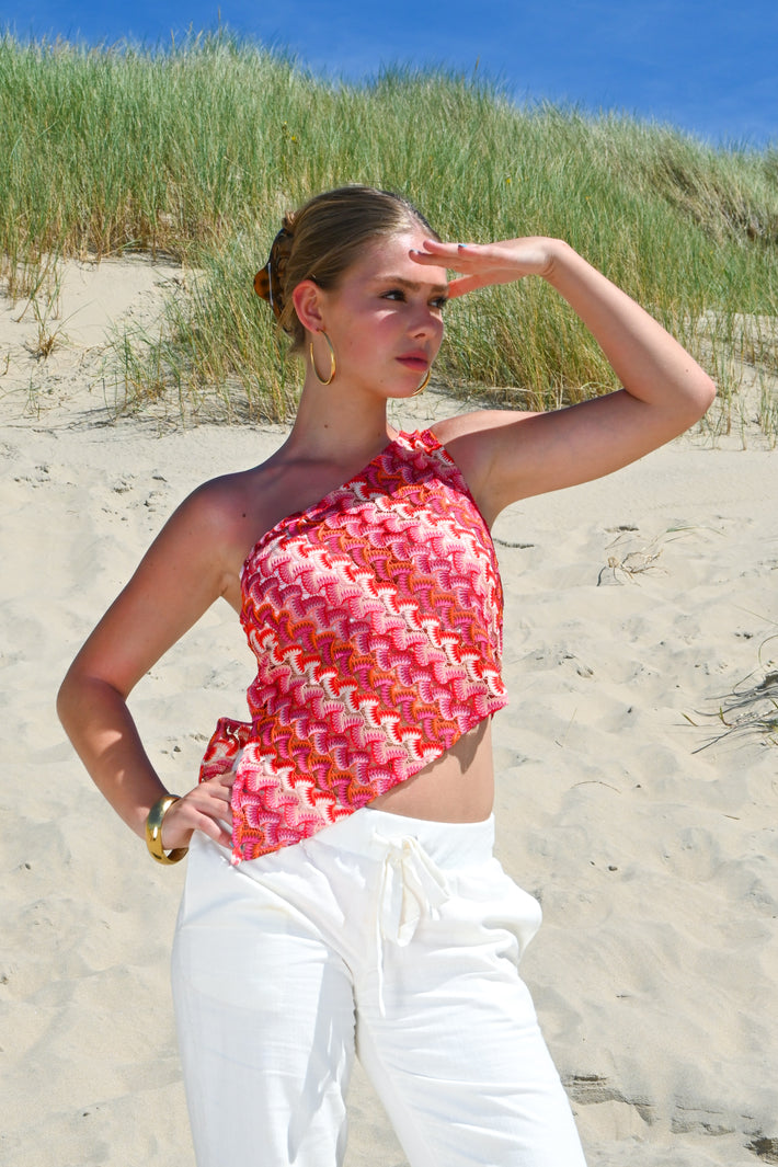 Top étoile de mer - rose