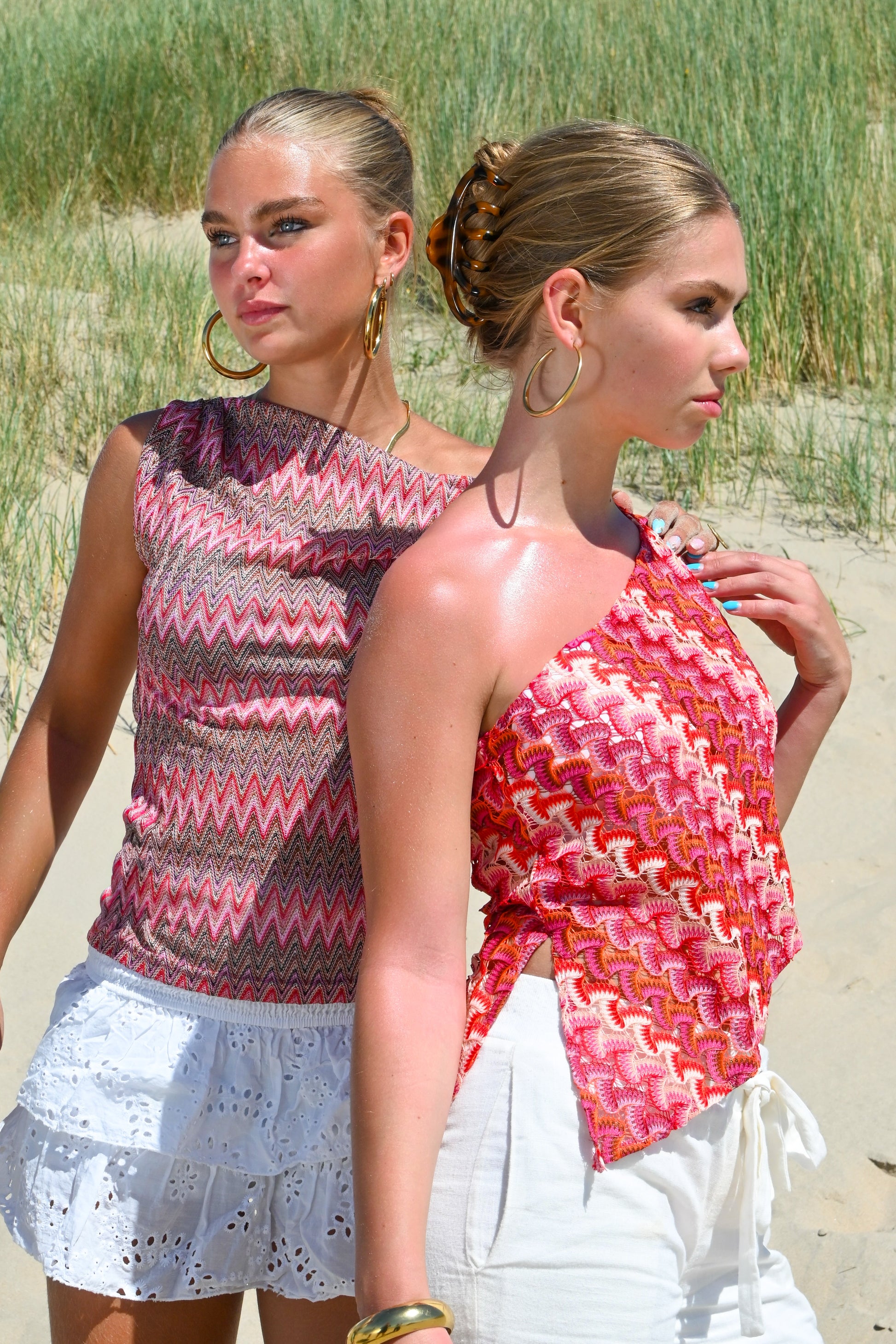Top étoile de mer - rose