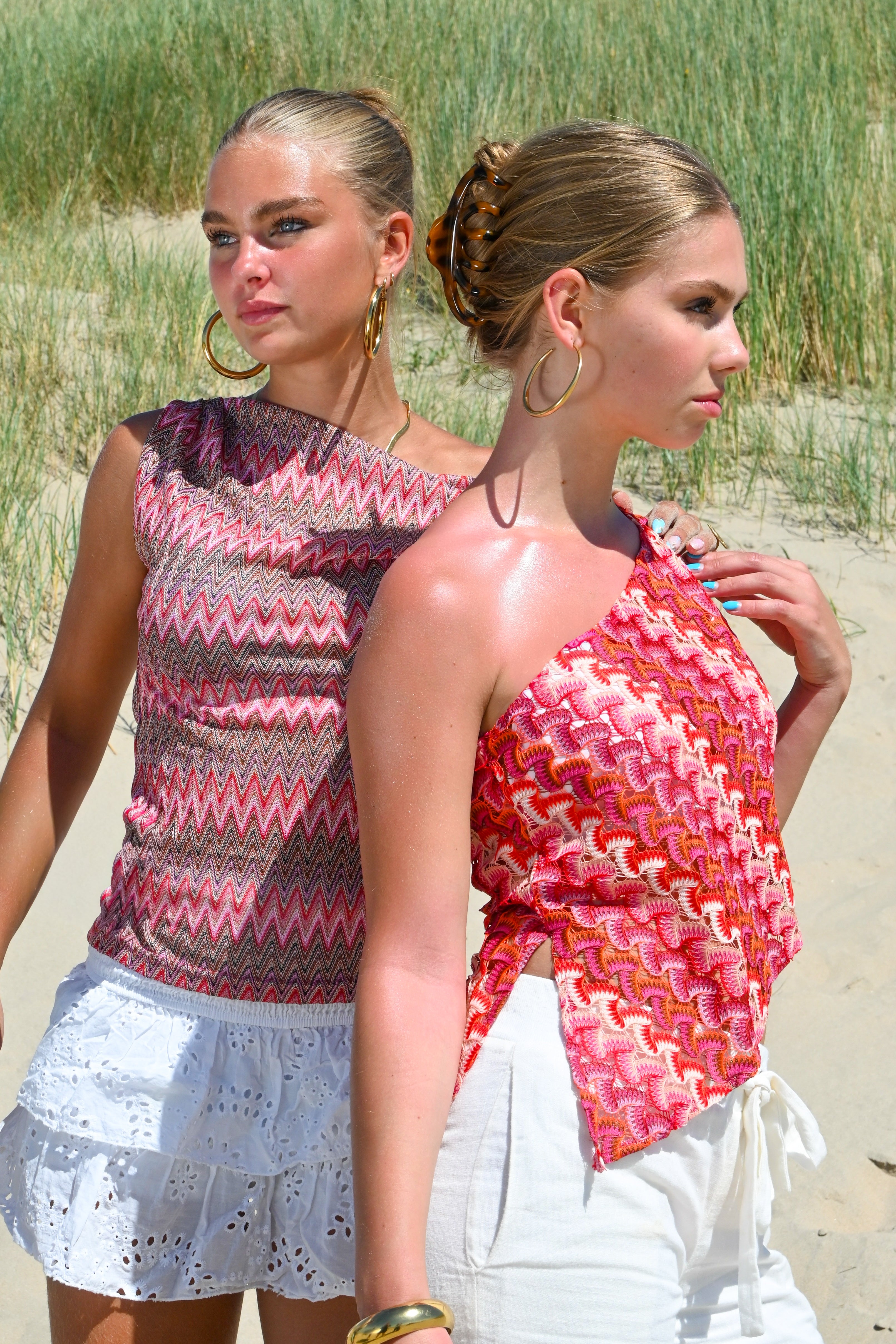 Starfish top - roze