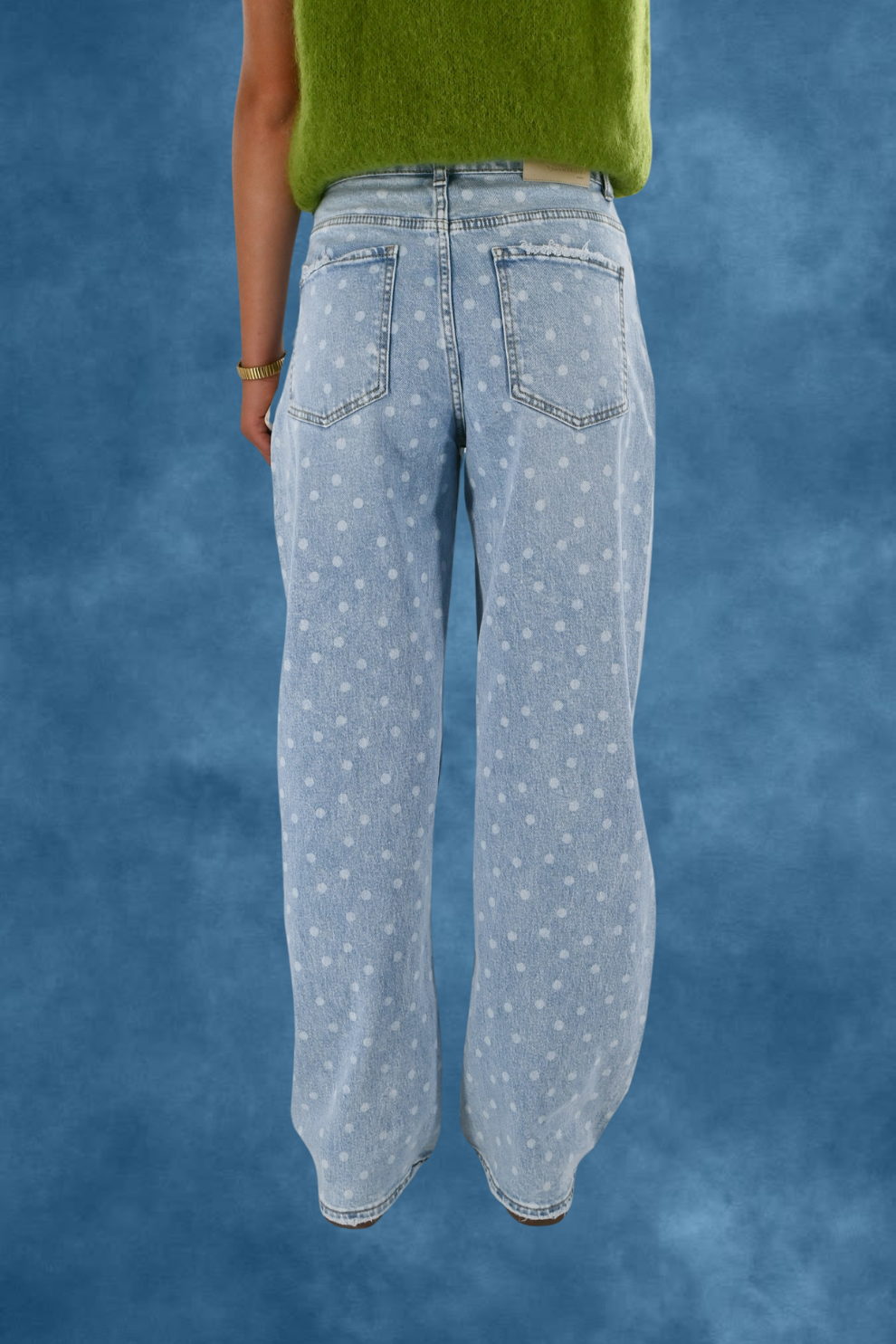 Dottie jeans - blauw - Fashiontiger 6
