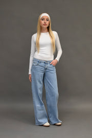 Everyday Low Waist Jeans - blau