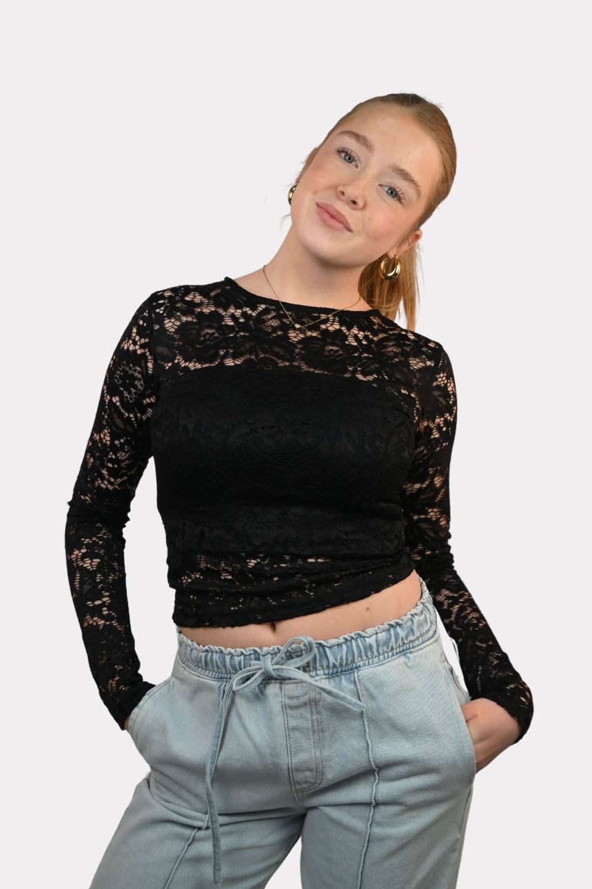 Elegance top zwart 2