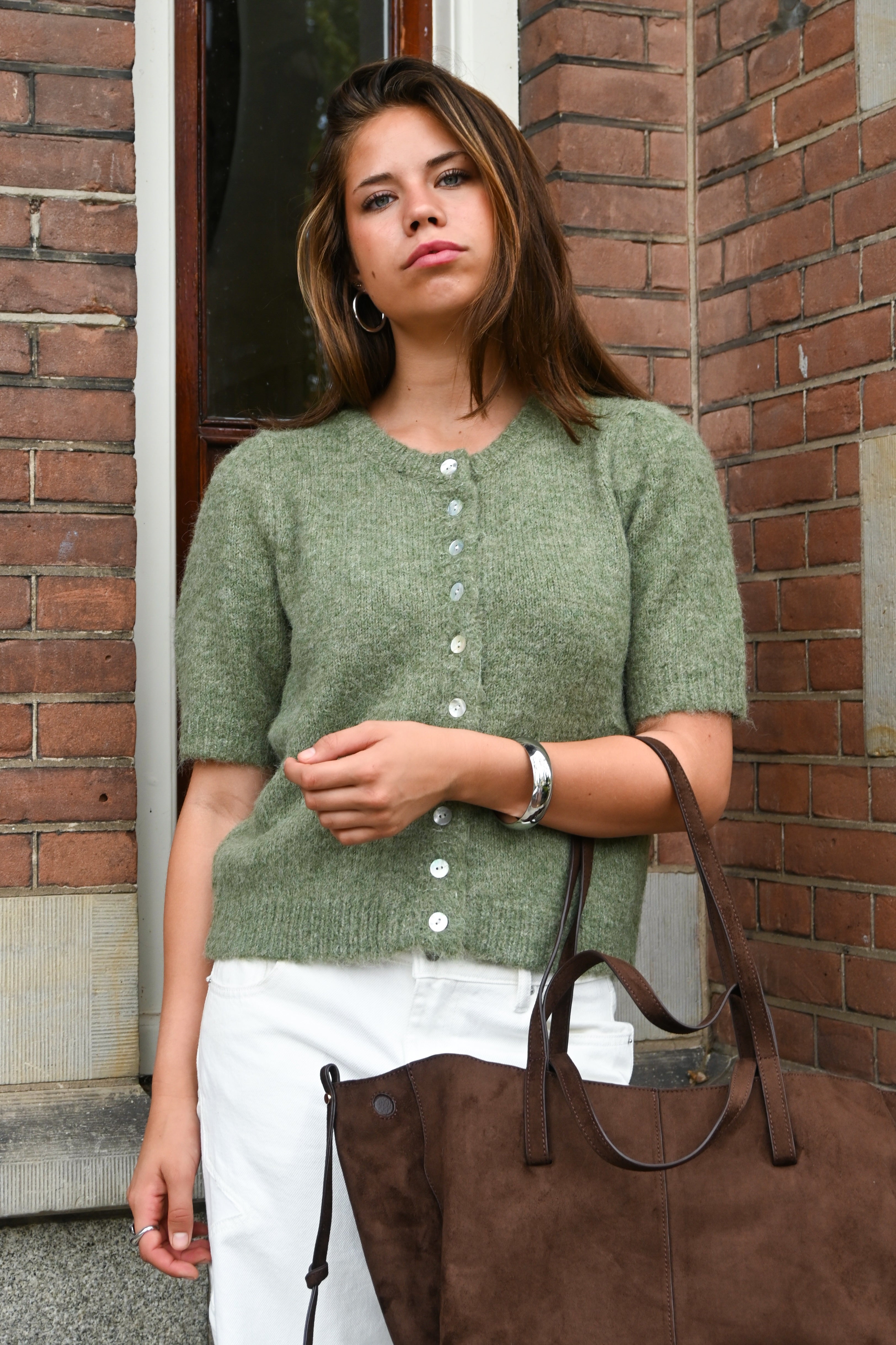 Rory cardigan - groen