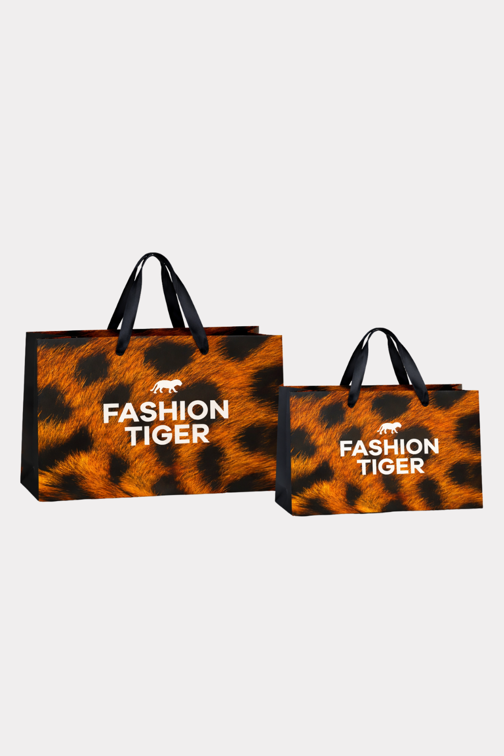FT shopping bag big - tijger - Fashiontiger 1