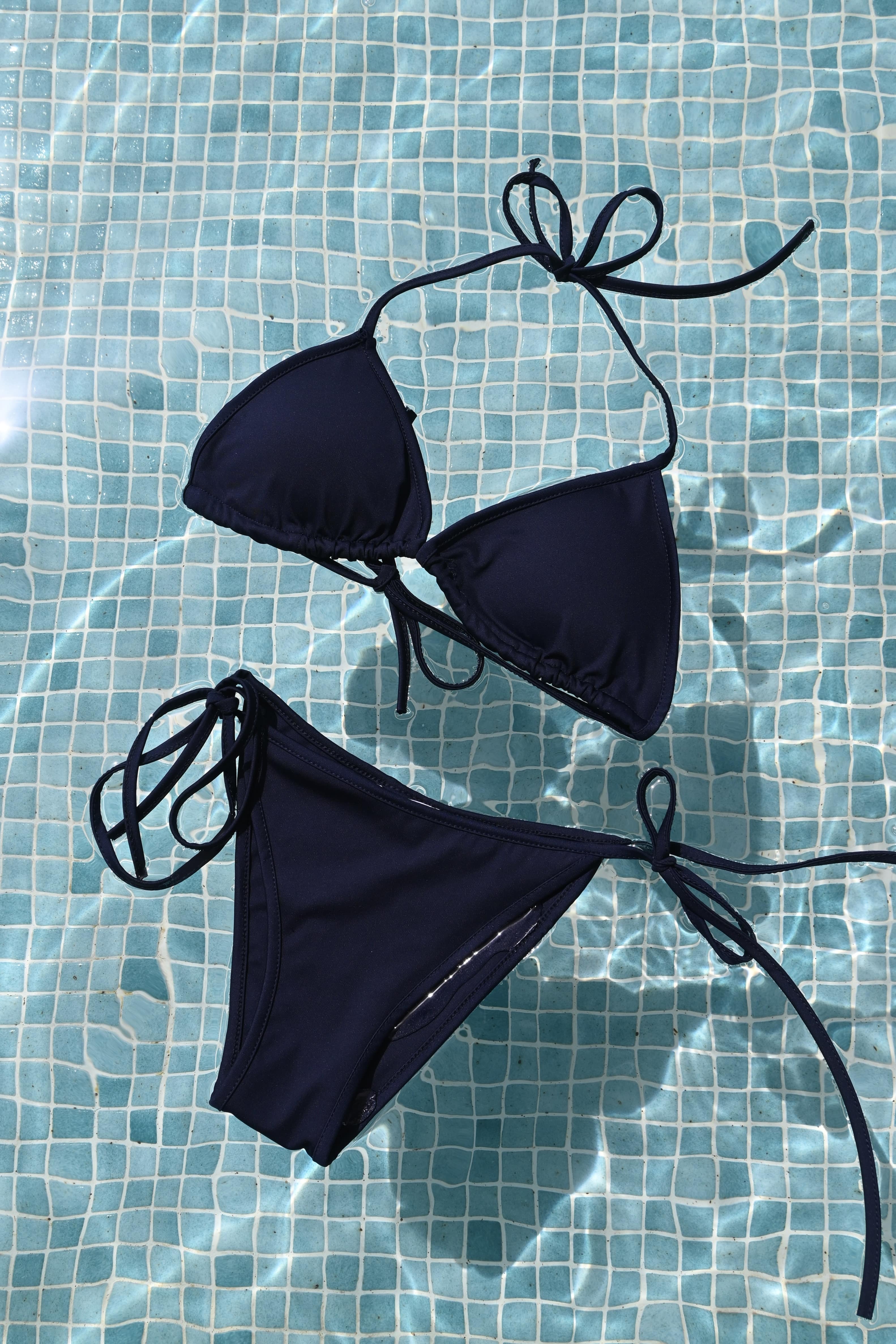 Basic bikini - navy