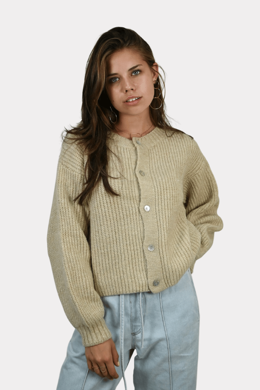 Brooklyn cardigan - beige