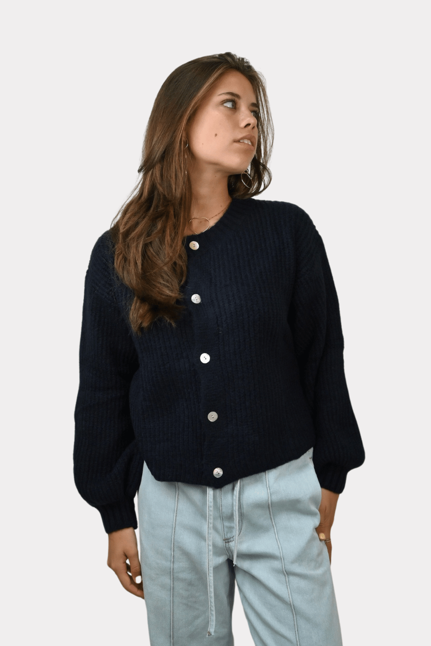 Brooklyn cardigan - navy