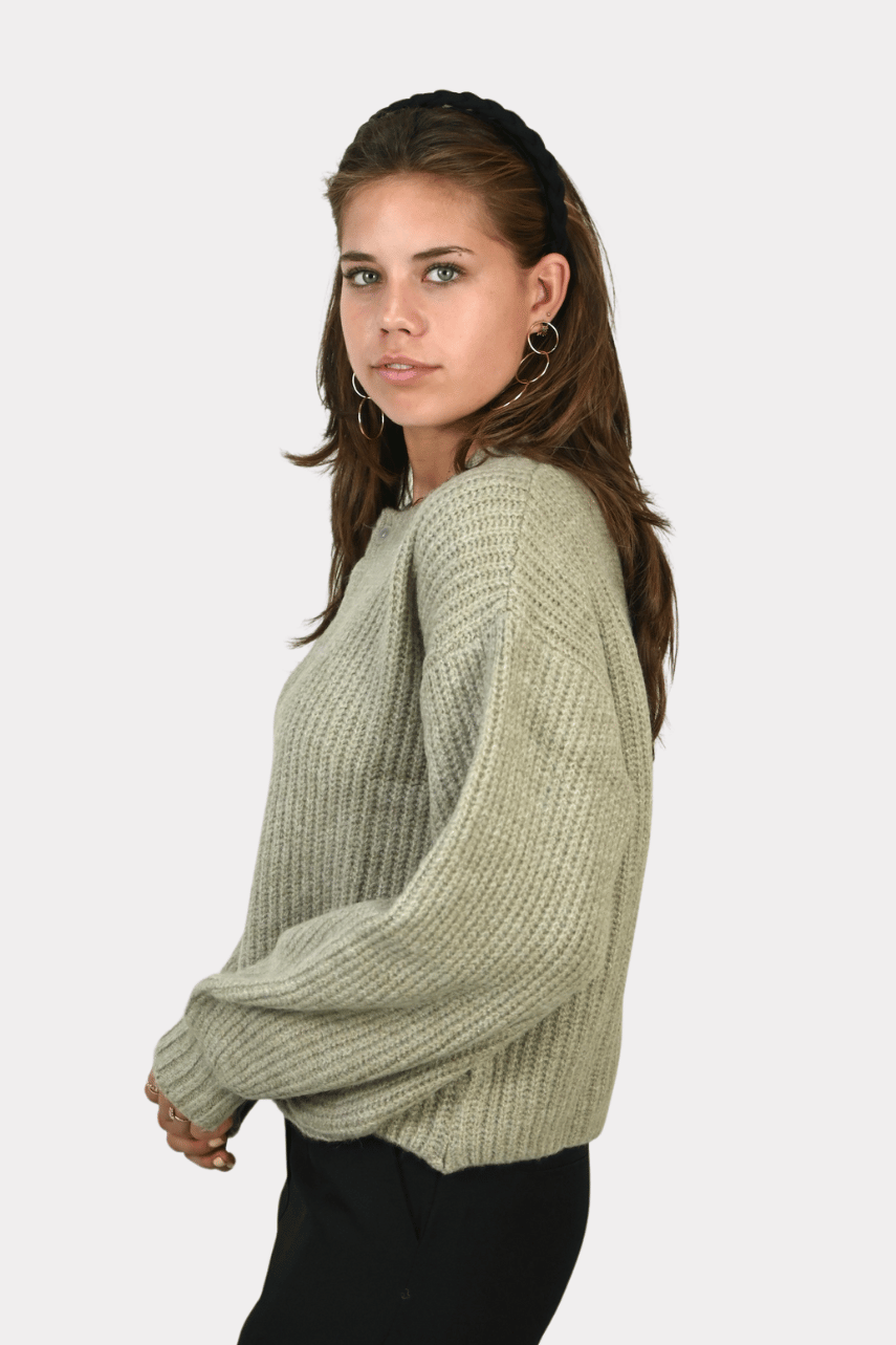 Brooklyn cardigan - taupe