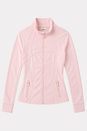 Fashiontiger sportswear zip jacket - light pink 9