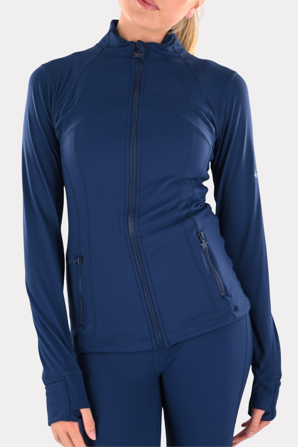 Fashiontiger sportswear zip jacket - navy 9