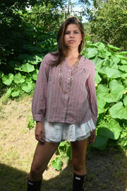 Guilia blouse - rood - fashiontiger