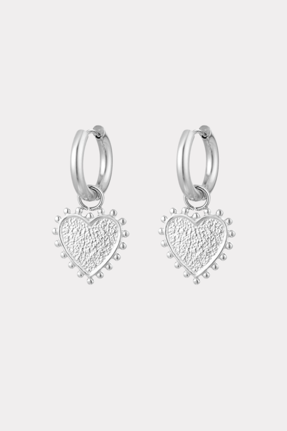 Heart dots silver fashiontiger