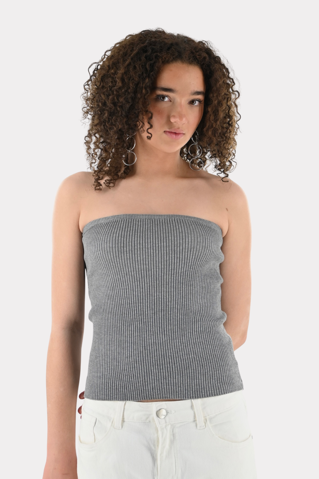 Honey top - grijs - Fashiontiger 5