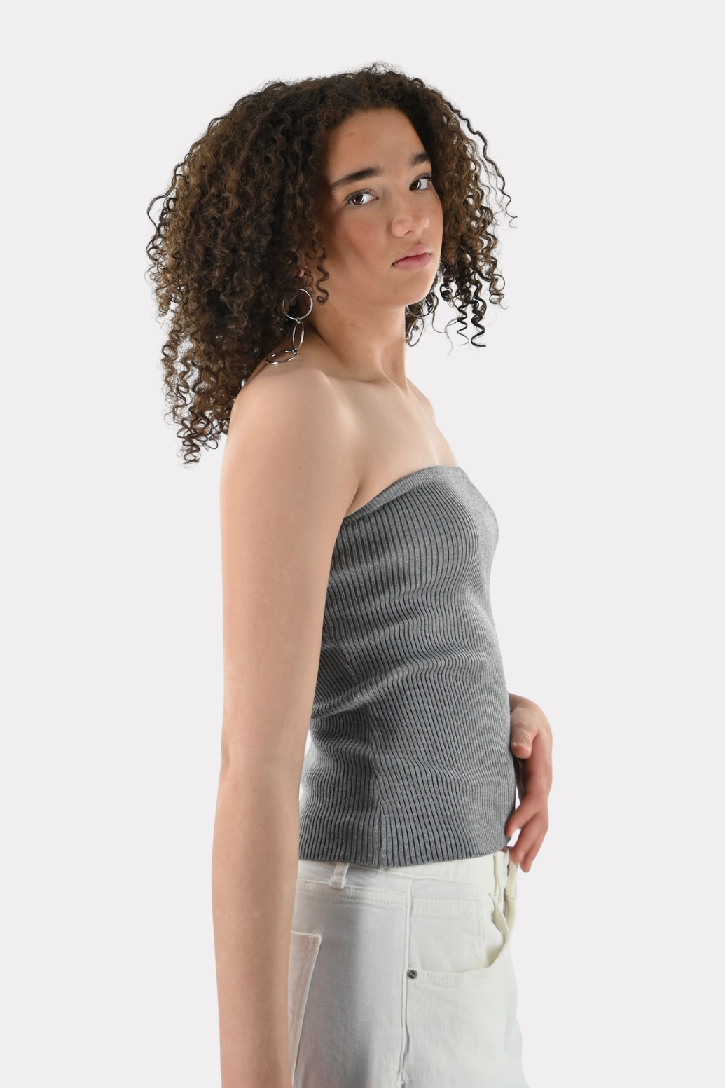 Honey top - grijs - Fashiontiger 7