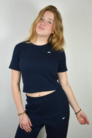 <tc>Sunday top short sleeves - navy</tc>