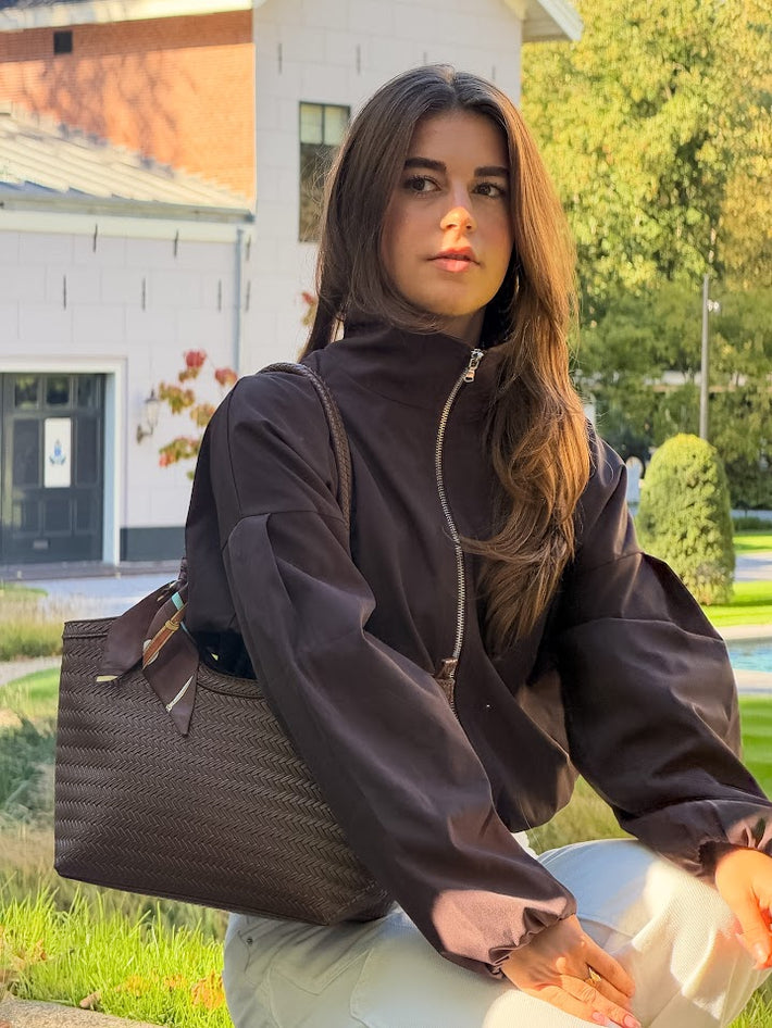 Timeless bag - donker bruin