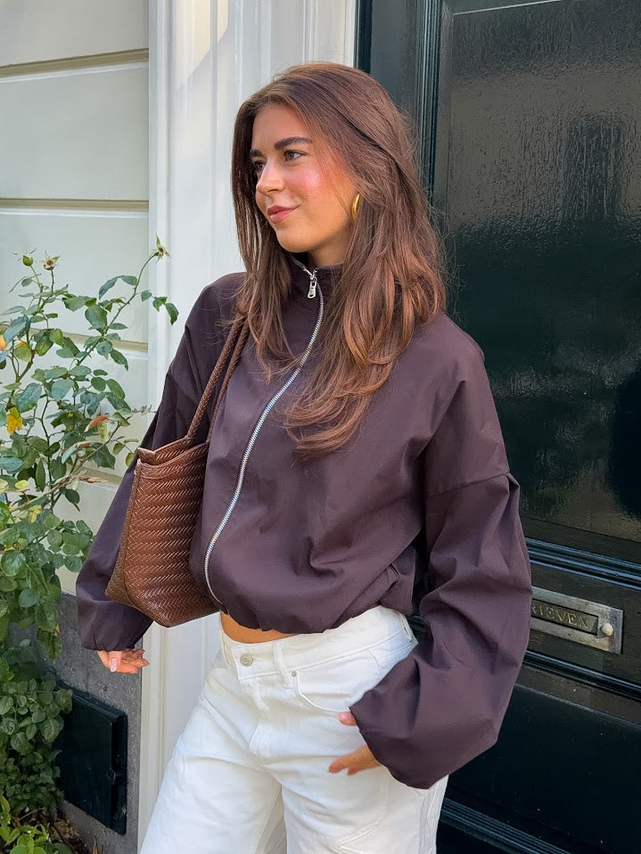 Essential Jacke - braun