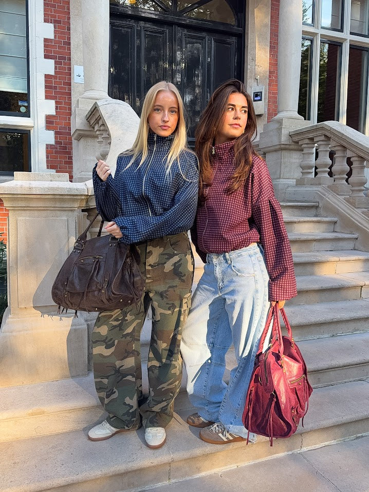 Camo jeans - groen