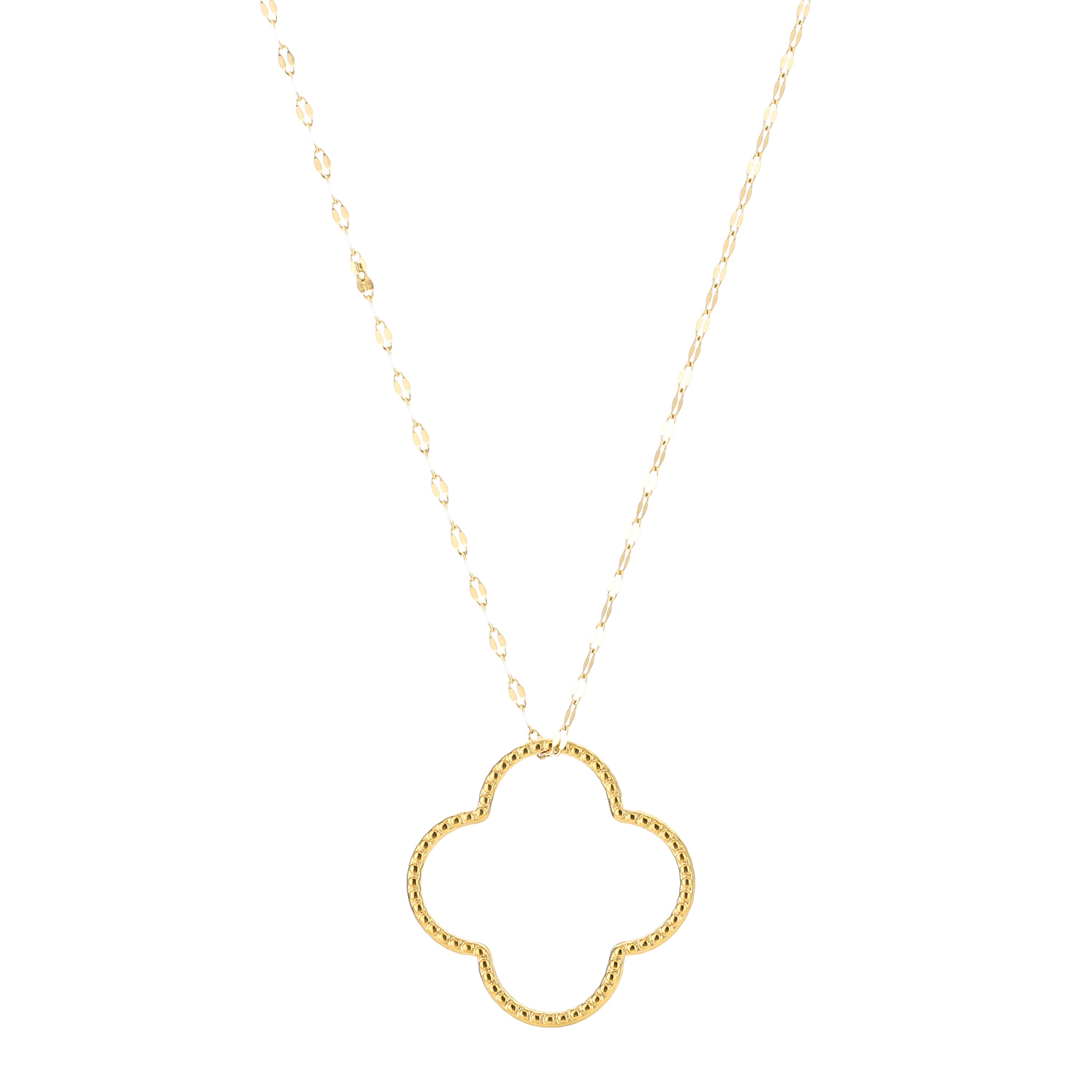 Wish me luck necklace - goud