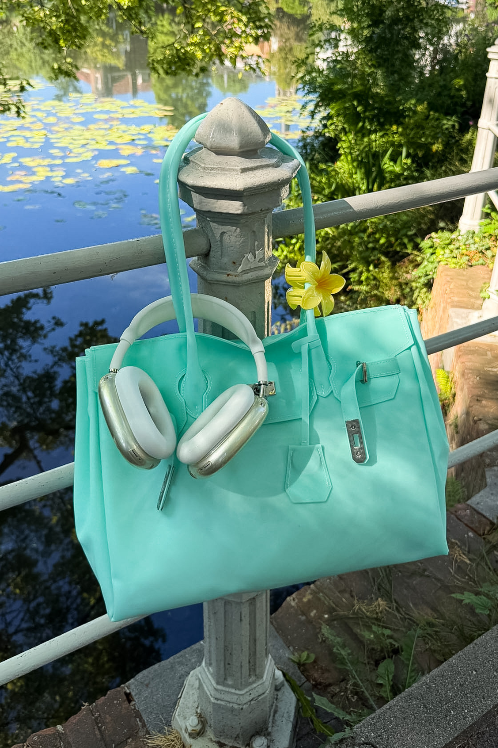 Jelly-Tasche - Aqua - Fashiontiger 5